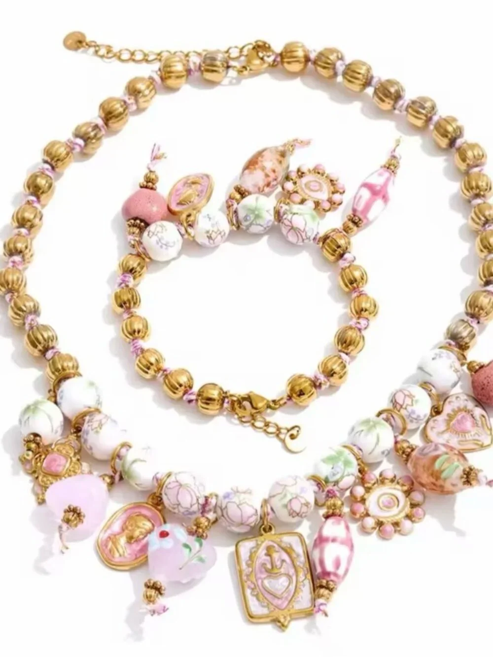 Anthropologie elegant gold